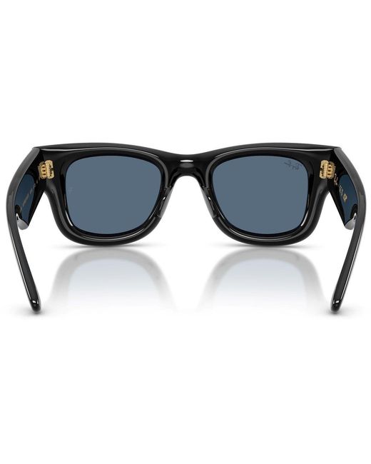 Ray-Ban Blue Wayfarer Puffer Sunglasses