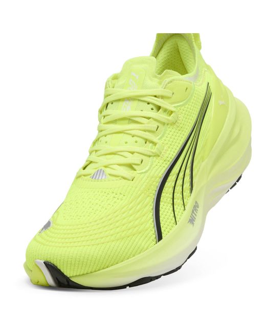 PUMA Yellow Foreverrun Nitro 2 Everyday Stable Road Running Shoes for men