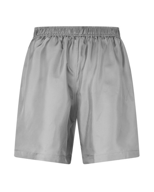 Amiri Red Art Dstrt Woven Tracksuit Shorts for men