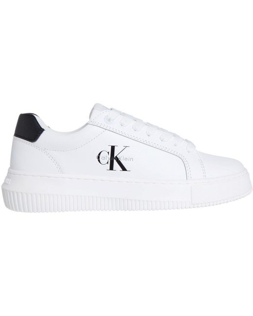 Calvin Klein White Chunky Trainers
