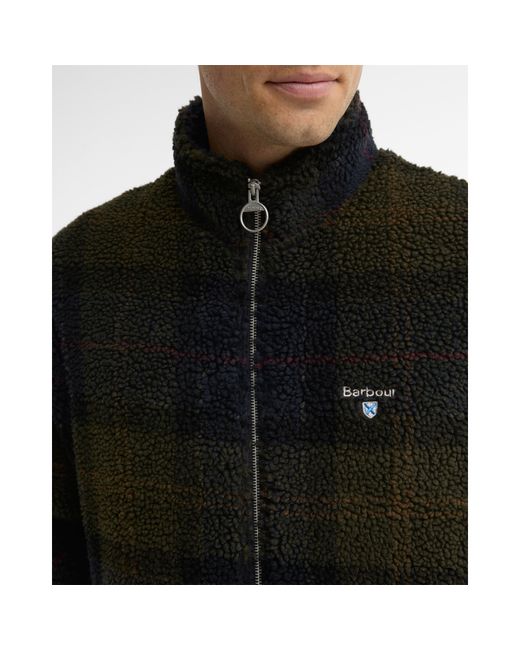 Barbour Black B.Li Tartan Fleece Sn64 for men