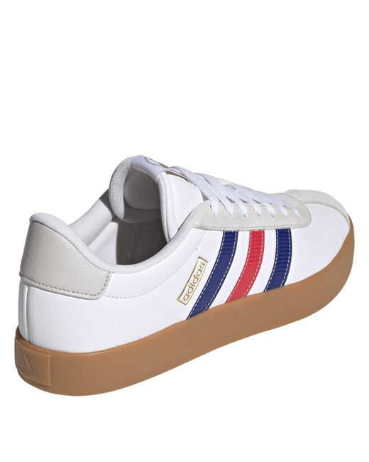 Adidas Blue Vl Court 3.0 Shoes for men