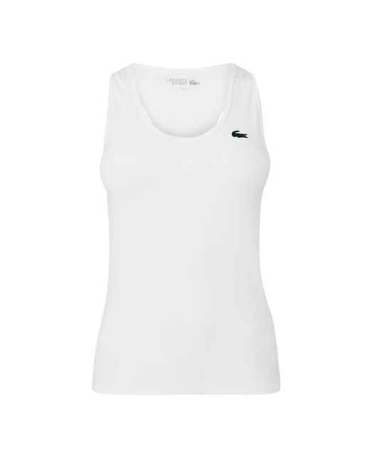 Lacoste White Vest Ld64