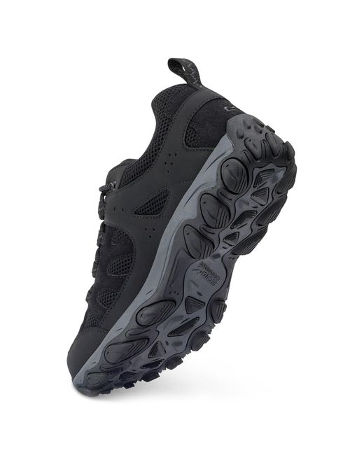 Regatta Black Edgepoint Iv Low Waterproof Walking Shoes for men