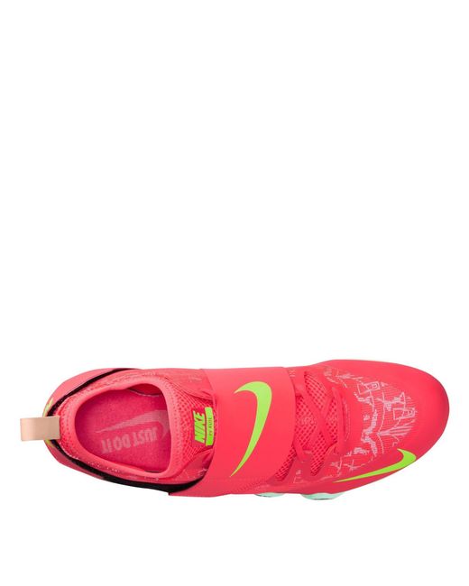 Nike Red Track Running Spikes for men