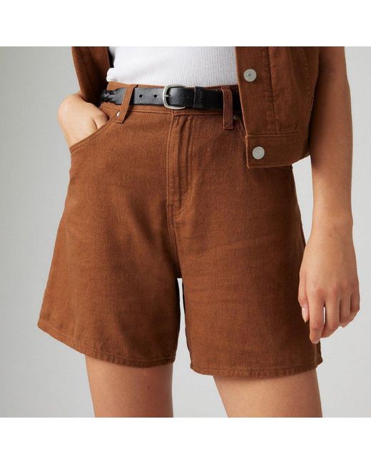 Levi's Brown Levi's Baggy Shorts