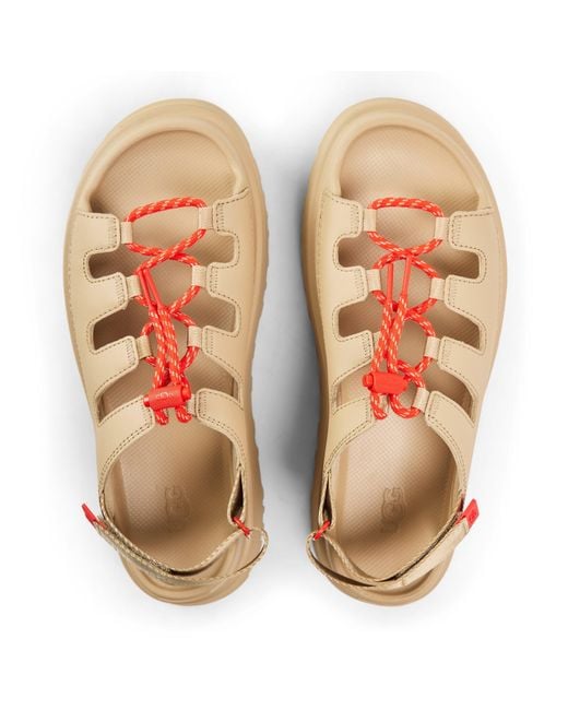 Ugg Brown Flat Sandals