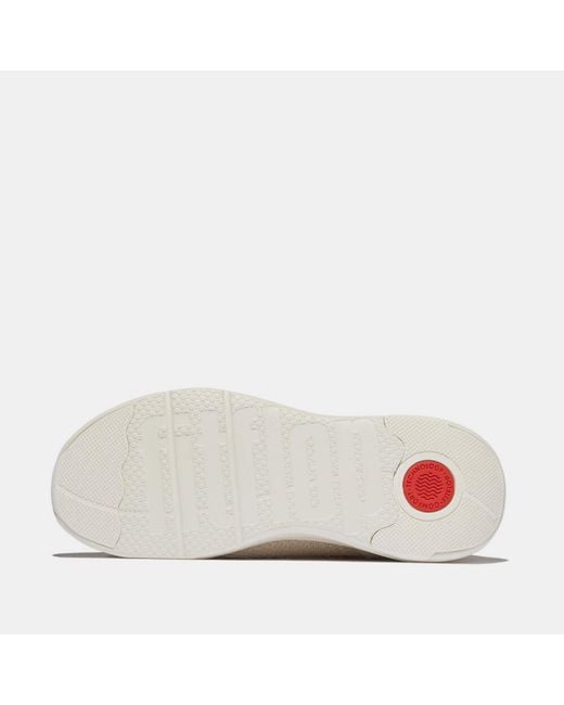Fitflop Natural Super-Q Knit Ballet Flats