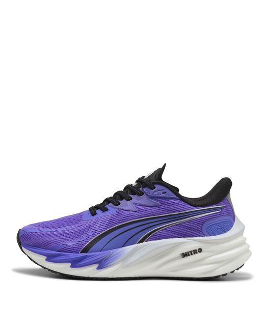 PUMA Purple Velocity Nitro 4 Everyday Neutral Road Running Shoes