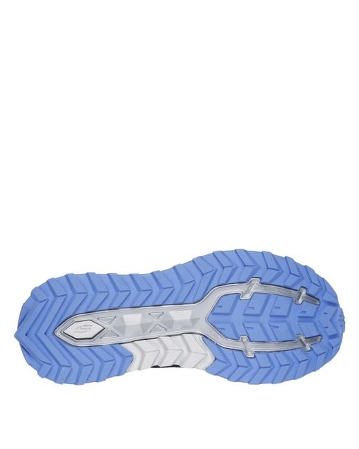 Skechers Blue Glidestepat Slip On Trainers