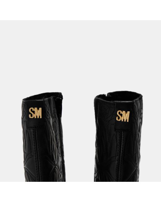 Steve Madden Black Malisha Stiletto Court Shoes