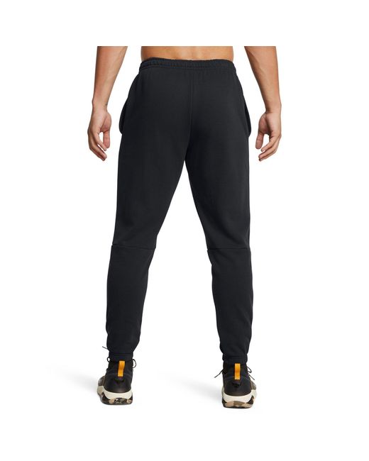 Under Armour Blue Closed Hem Fleece Joggers for men