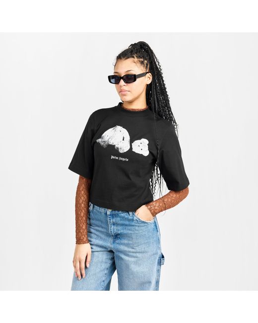 Palm Angels Black Palm Kil Bear Os Tee