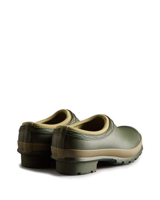 Hunter Green Gardener Clogs