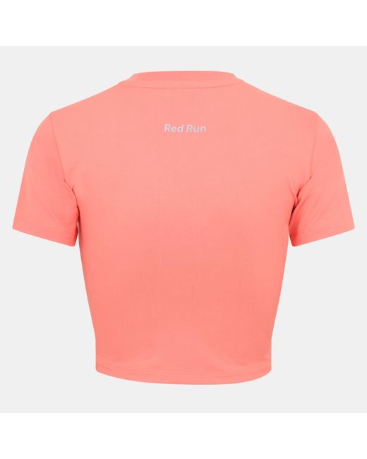 Red Run Pink Baby Tee