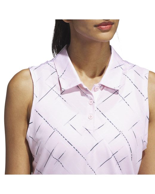 Adidas Purple Performance Golf Vest