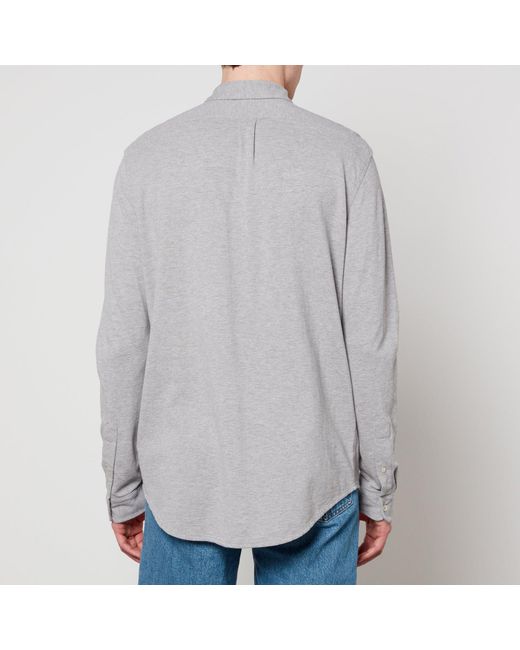 Ralph Lauren Gray Long Sleeve Plain Shirt for men