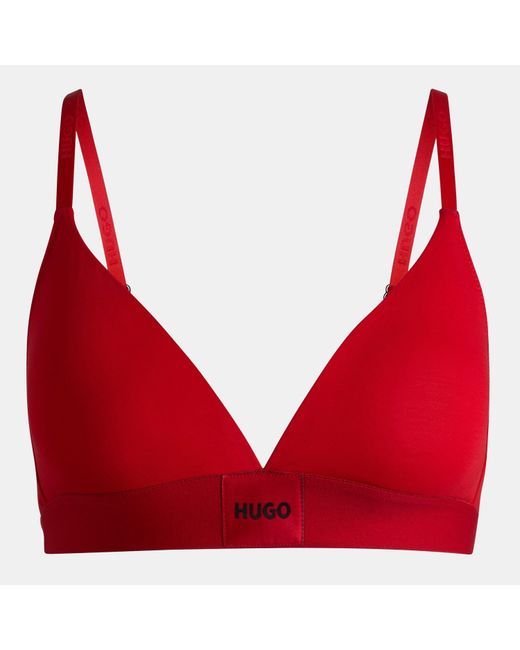HUGO Red Boss Triangle Bra