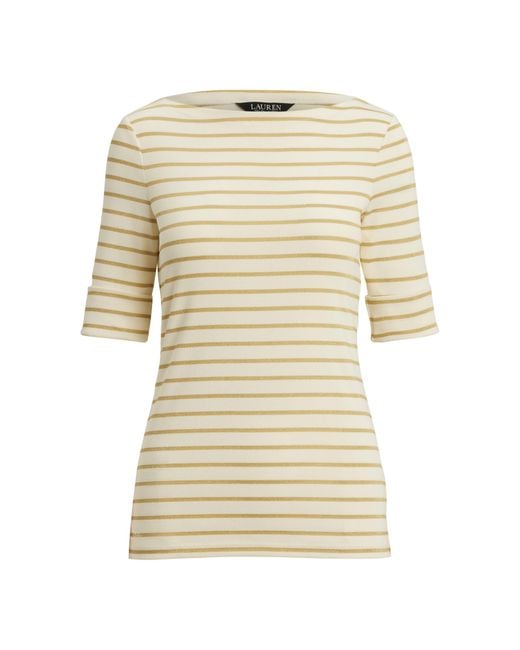 Ralph Lauren Natural Judy Long Sleeve T-Shirt