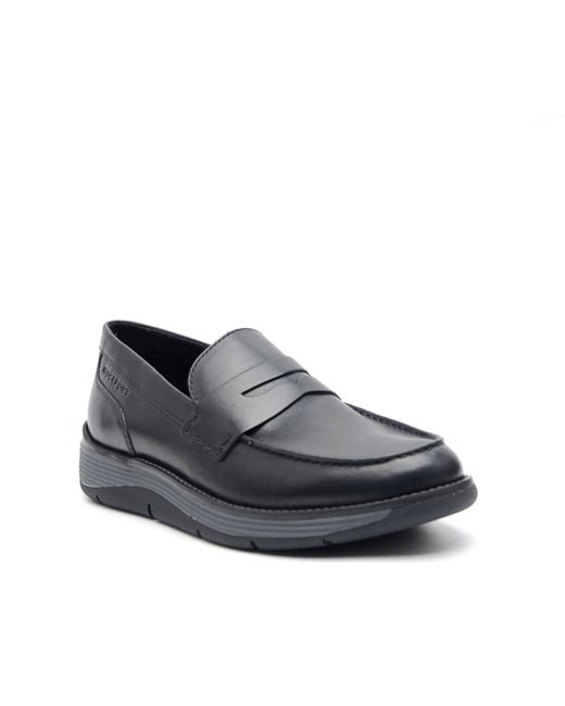 Rockport Gray Liam Loaf Loafers for men