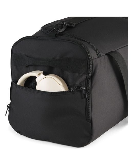 PUMA Black Buzz Medium Sports Bag Holdall Adults