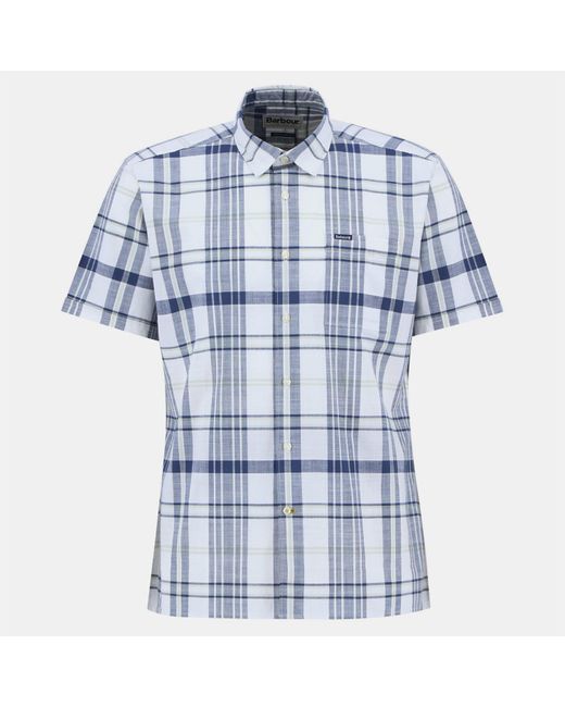 Barbour Blue Grassbeach Shirt for men