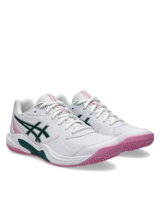 Asics White Dedi Padel Trainers
