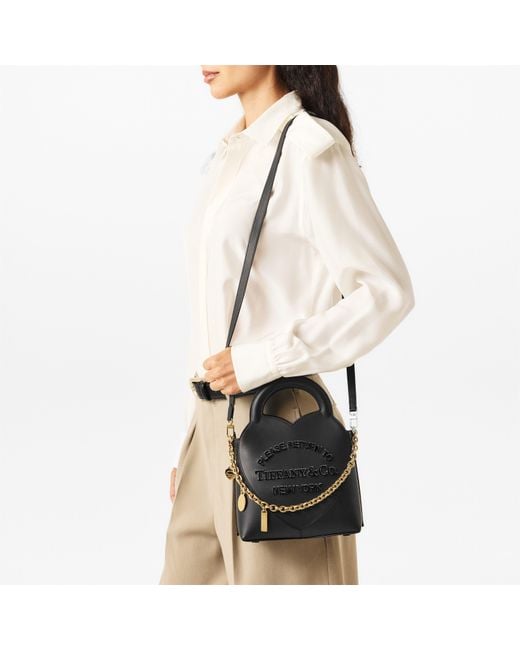 Tiffany & Co Black Charm Mini Tote Bag