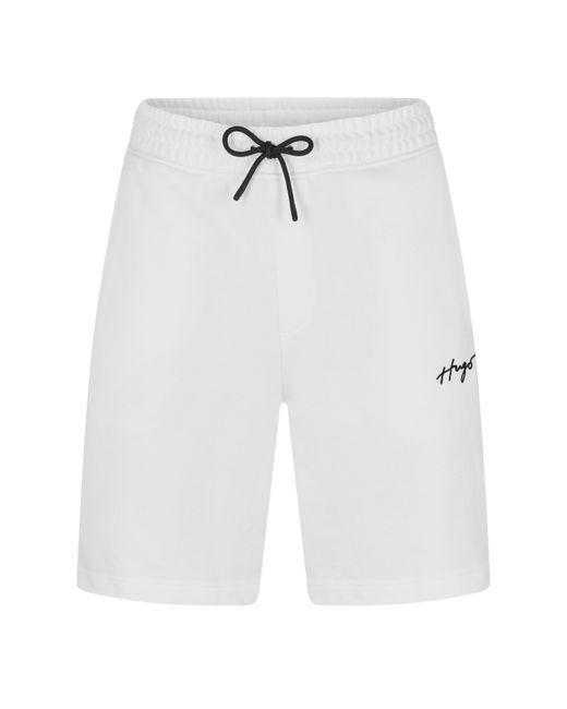 HUGO White Dampinas Shorts for men