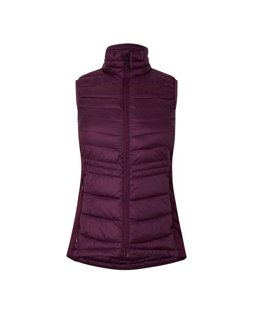 Fohn Purple Packable Insulation Sleeveless Gilet