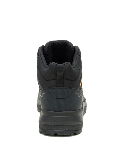Caterpillar Black Inductor Tech Mid Safety Boot S3S for men