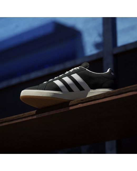 Adidas Blue Adiads Grand Court Base 00S Shoes for men