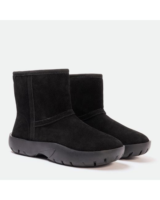 Golddigga Black Snug Classic Slip On Ankle Boots