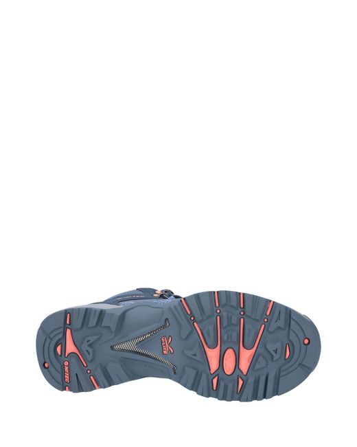 Hi-tec Blue Waterproof Hiking Shoes