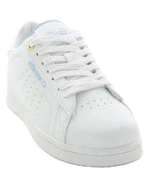 Ellesse White Cupsole Low-Top Trainers