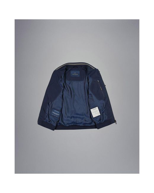 Paul & Shark Blue Typhoon Water Wind Resistant Softshell Jacket for men