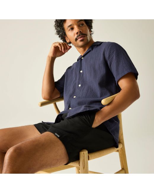 Regatta Blue Mawson Iii Quick-Drying Swim Shorts for men