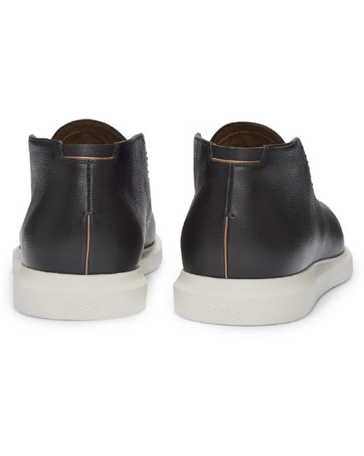 Boss Gray Slider Slippers for men