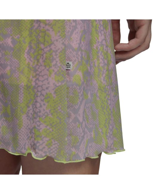 Adidas Originals Gray Adidas Snake Midi Dress