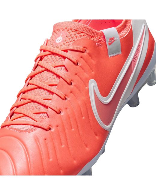 Nike Pink Tiempo Legend 10 Pro Adults Artificial Ground Boots for men