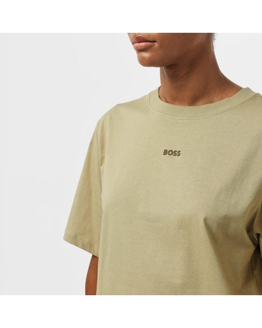 Boss Natural Small Logo T-Shirt