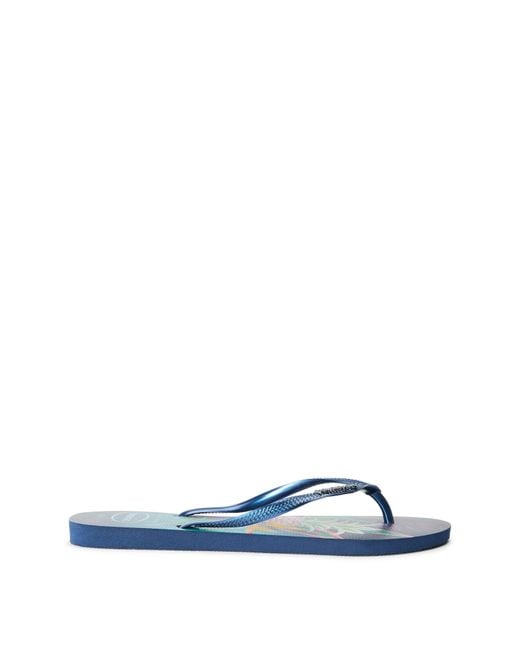 Havaianas Blue Flip Flops