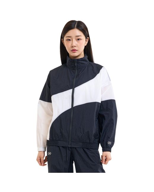 Under Armour Blue Legacy Crinkle Performance Training Jacket