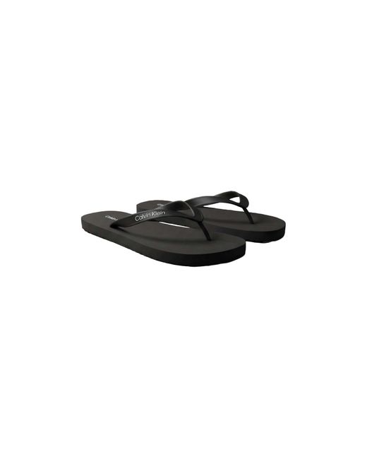 Calvin Klein Black Flip Flops for men