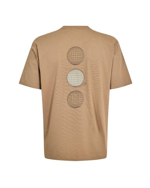Boss Natural Golf Terrace Short Sleeve Top With Unique Front & Back Detail for men