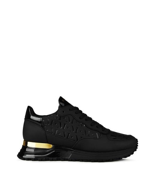 Mallet Black Mono Popham Trainers for men