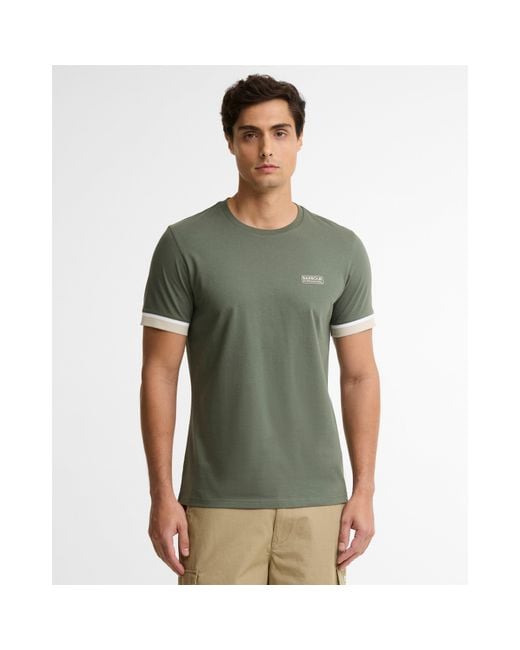 Barbour Green Evan T-Shirt for men