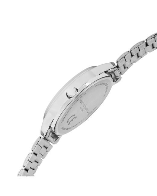 French Connection Blue Accessories Case Round Shape Strap Quartz Watch for men