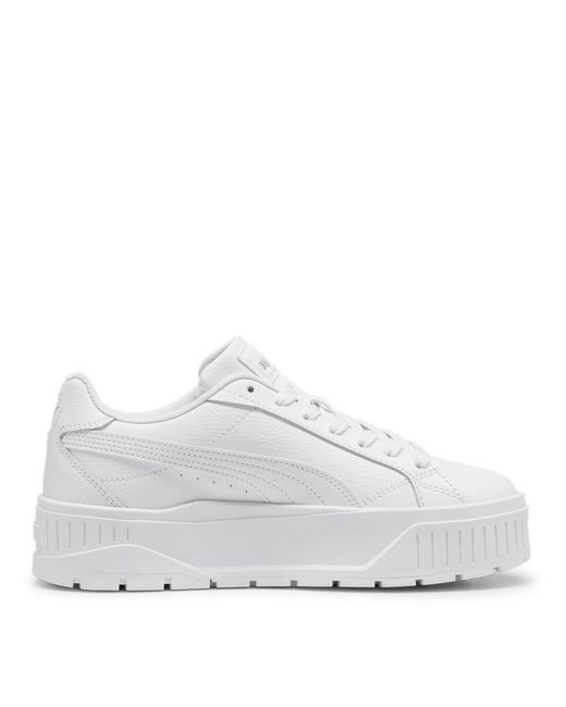 PUMA White Karmen Ii L Sneaker