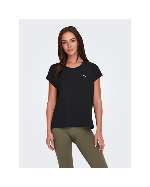 Only Play Black Life Short-Sleeve Loose Training T-Shirt